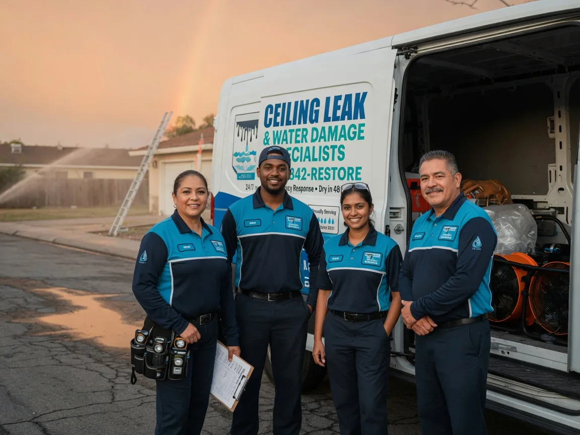 Ceiling Leak Cleanup company in Newton Highlands, MA