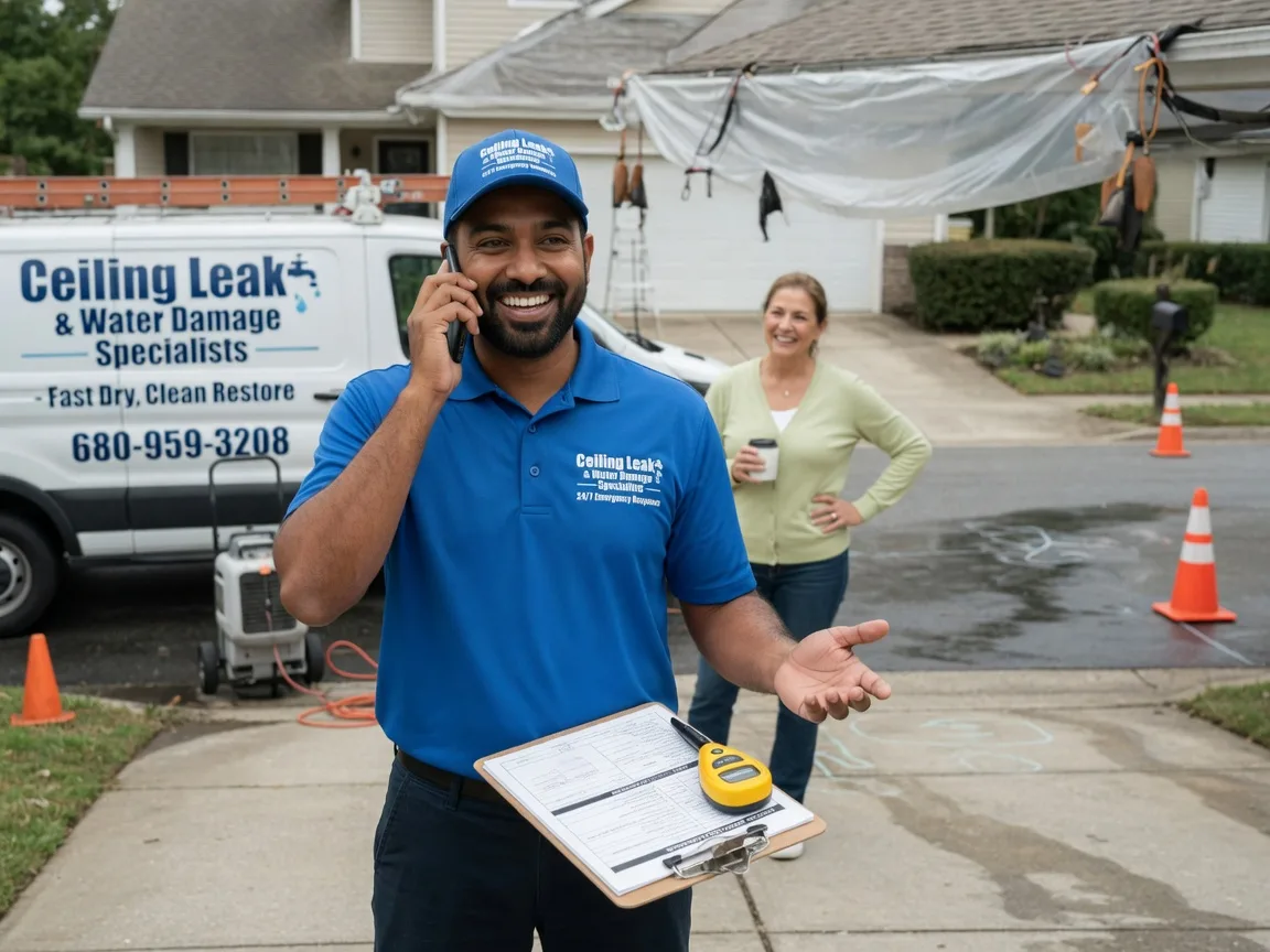 Ceiling Leak Cleanup Newton Highlands, MA FAQs